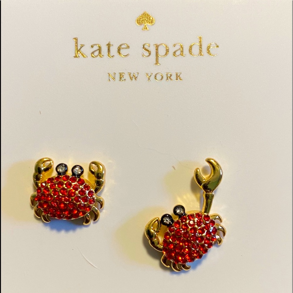 Kate Spade Crab Earrings - Never Worn - Price is Firm